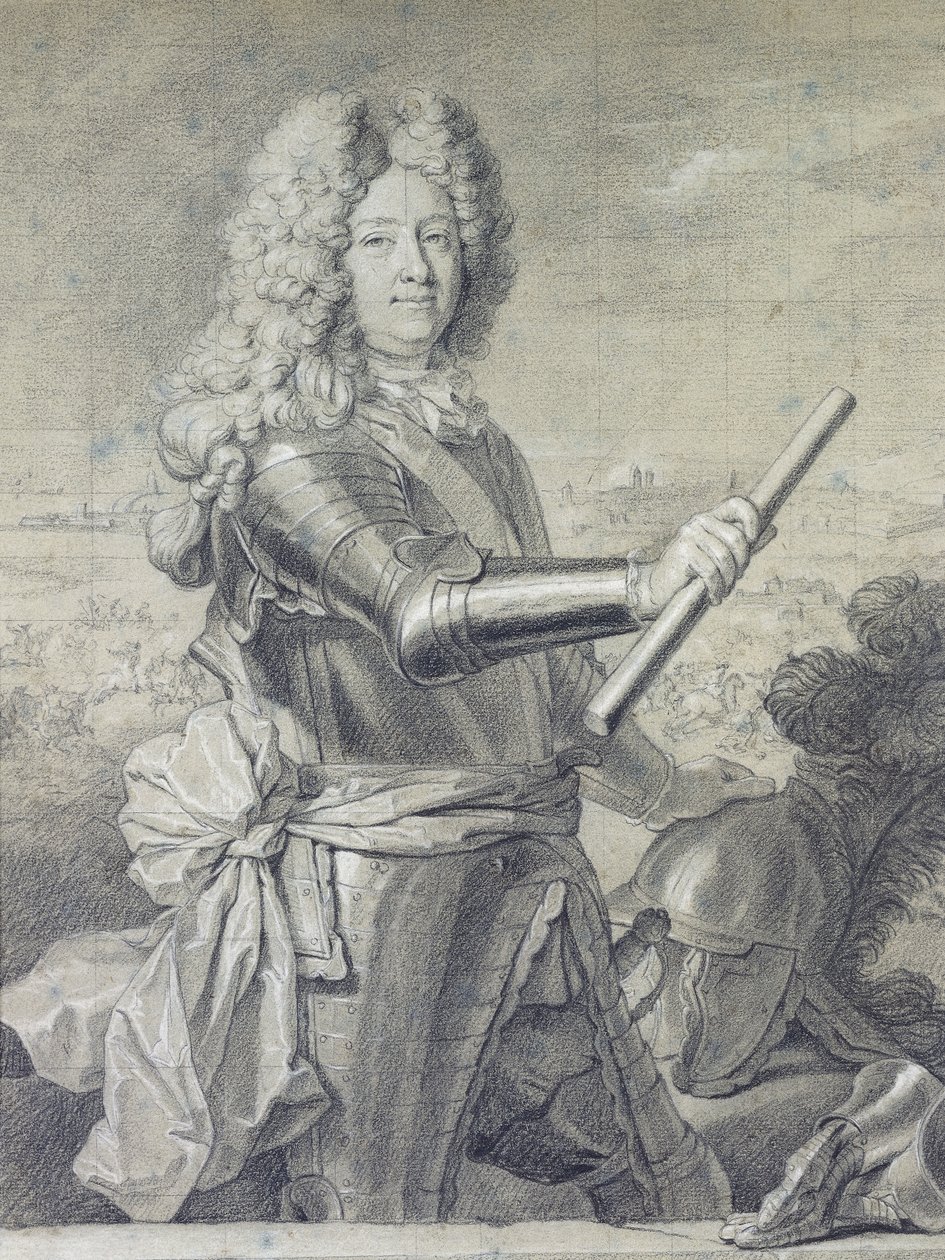 Domniemany portret Stanisława Leczińskiego autorstwa Hyacinthe Francois Rigaud