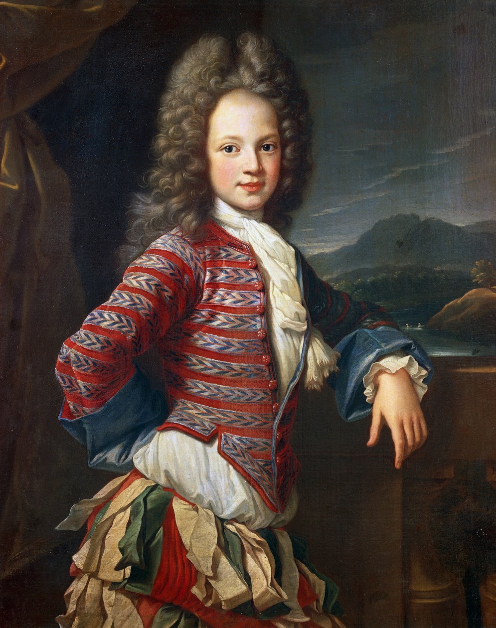 Szkocki Książę, Hyacinthe Rigaud (1659 - 1743), Malarstwo autorstwa Hyacinthe Francois Rigaud