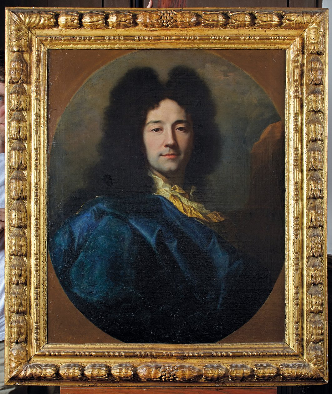 Autoportret, zwany Niebieskim Płaszczem autorstwa Hyacinthe Francois Rigaud