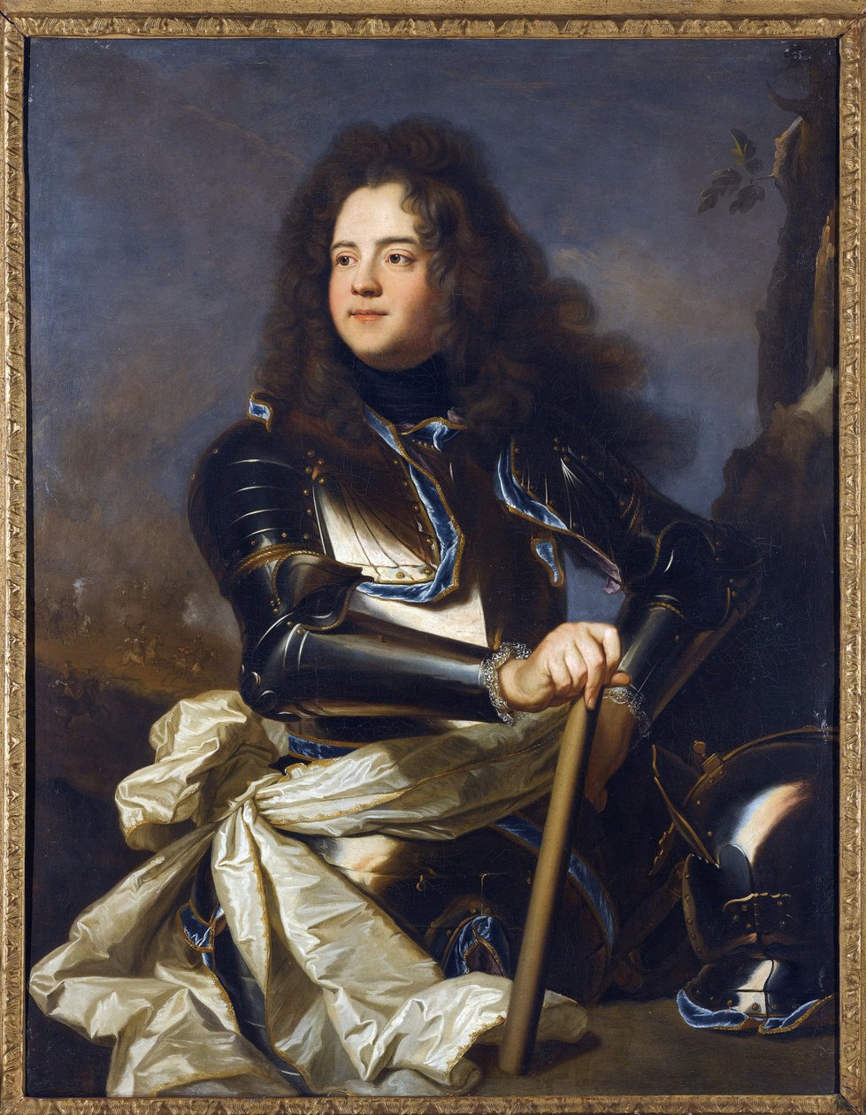 Nieznany obraz autorstwa Hyacinthe Francois Rigaud