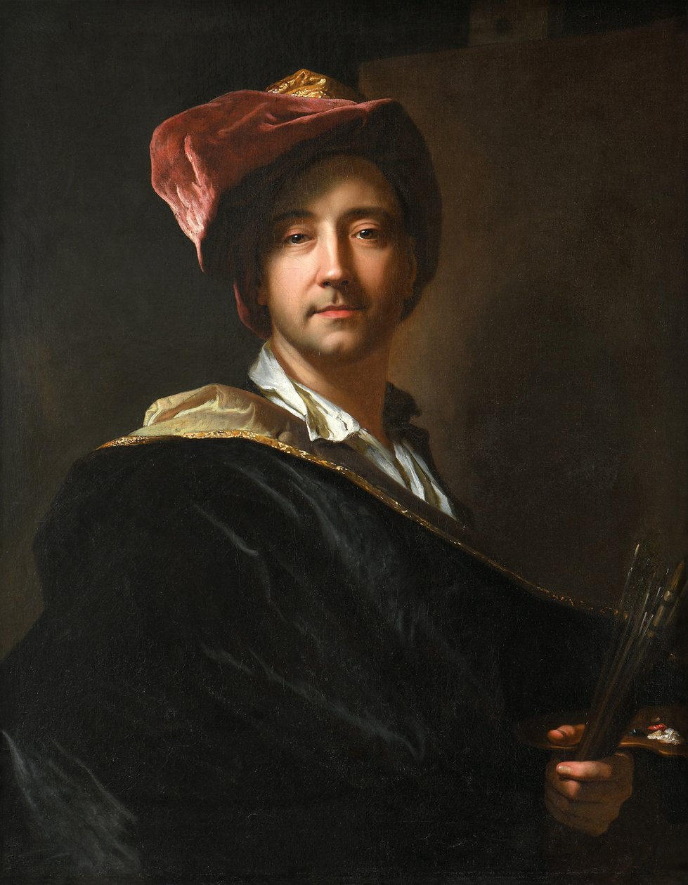 Autoportret w turbanie, 1698. autorstwa Hyacinthe François Honoré Rigaud