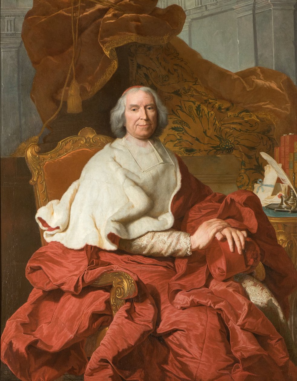 Kardynał de Fleury autorstwa Hyacinthe Rigaud