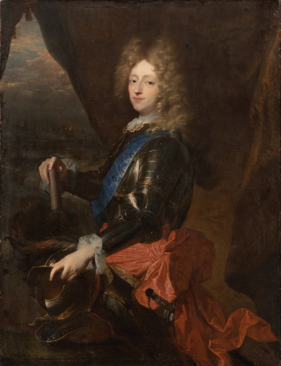 Portret króla Fryderyka IV jako księcia autorstwa Hyacinthe Rigaud