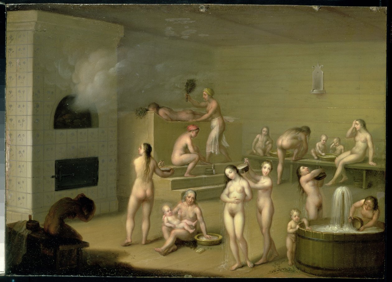 Łaźnia Rosyjska, 1825 autorstwa I. Letunov
