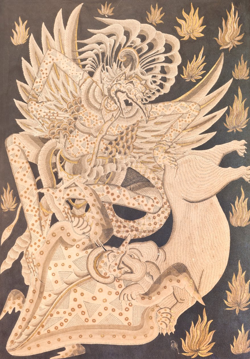 Ptak garuda autorstwa I Made Geriya