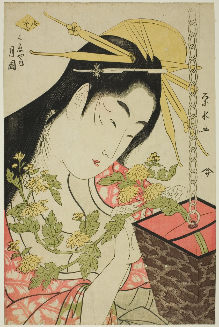 Pan Tsukioka z Te Hyogo autorstwa Ichirakutei Eisui