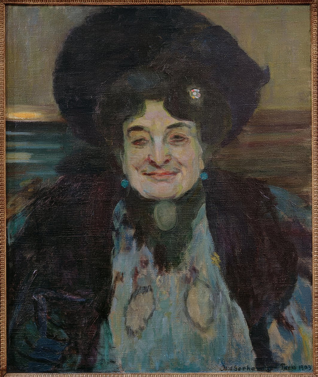 Piosenkarka (Madame Baronne de Riau) autorstwa Ida Gerhardi