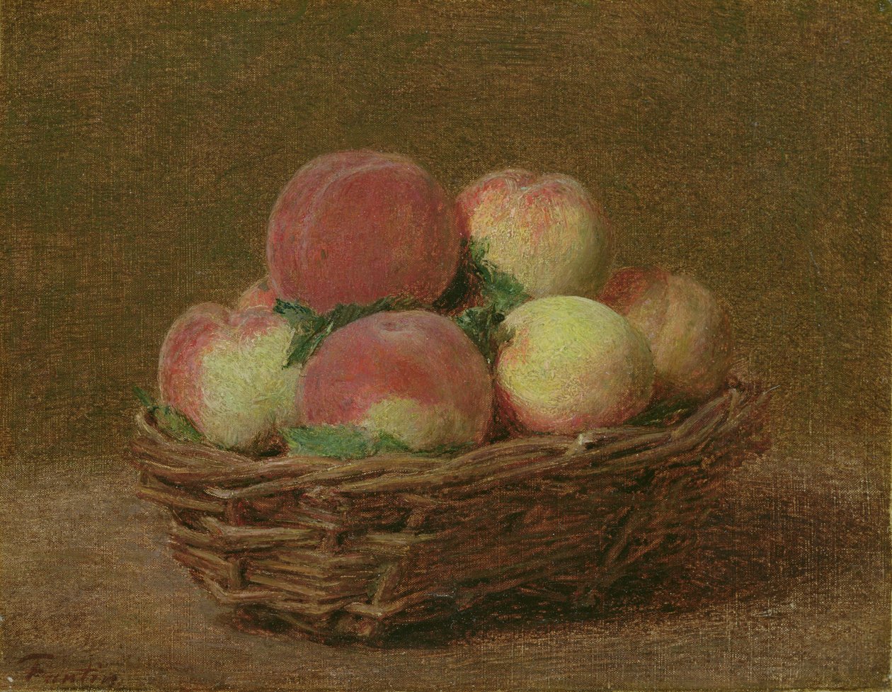 Brzoskwinie, 1894 autorstwa Ignace Henri Jean Fantin Latour