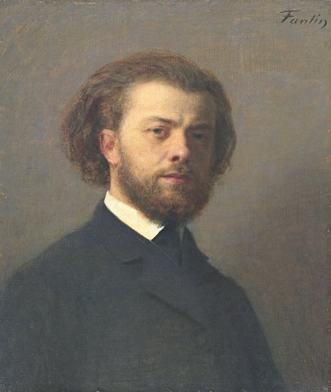 Autoportret autorstwa Ignace Henri Jean Fantin Latour