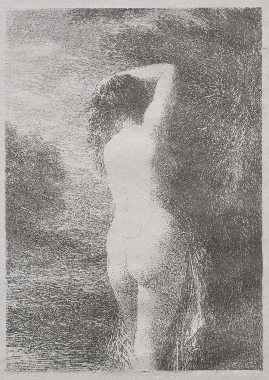 Stojący kąpiący się, 1899. autorstwa Ignace Henri Jean Fantin Latour