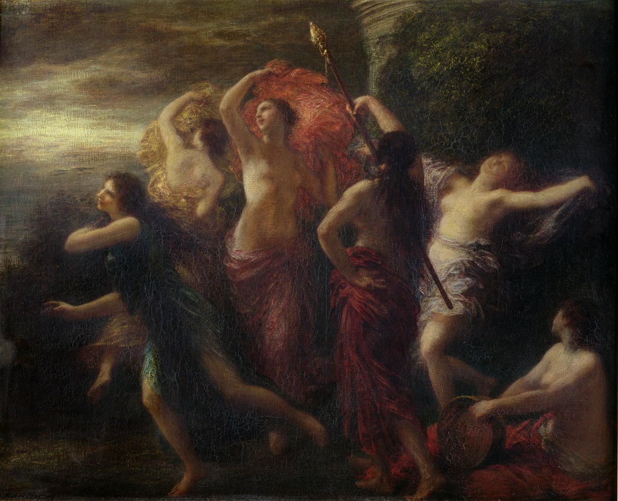 Tancerze, 1891 autorstwa Ignace Henri Jean Fantin Latour