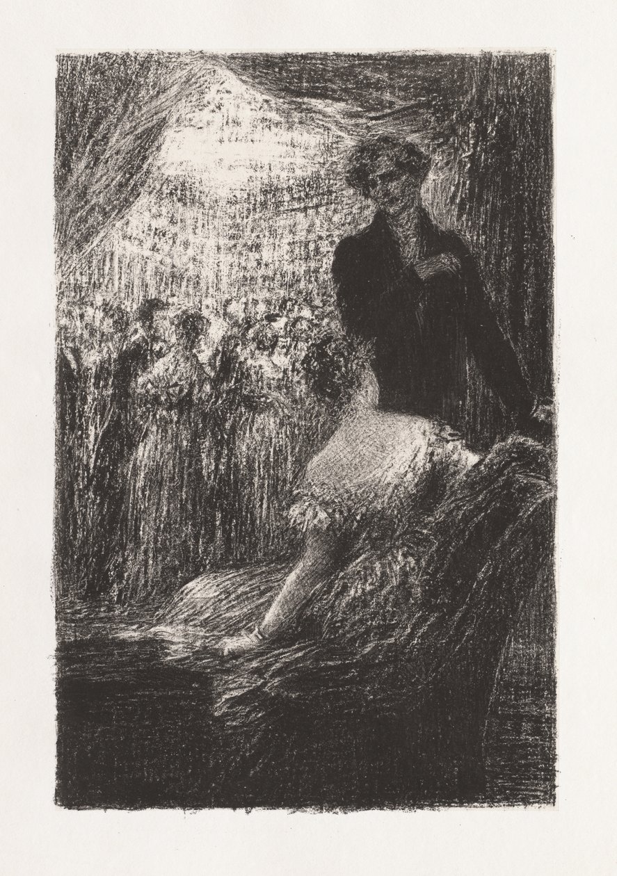 Hector Berlioz, jego życie i twórczość: Symfonia fantastyczna – Bal. autorstwa Ignace Henri Jean Fantin Latour