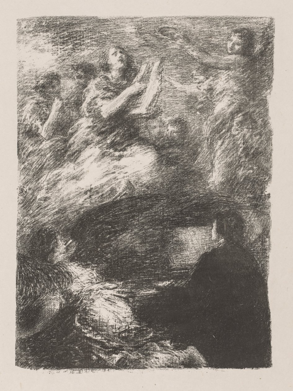 Ostatni temat Roberta Schumanna, 1895. autorstwa Ignace Henri Jean Fantin Latour