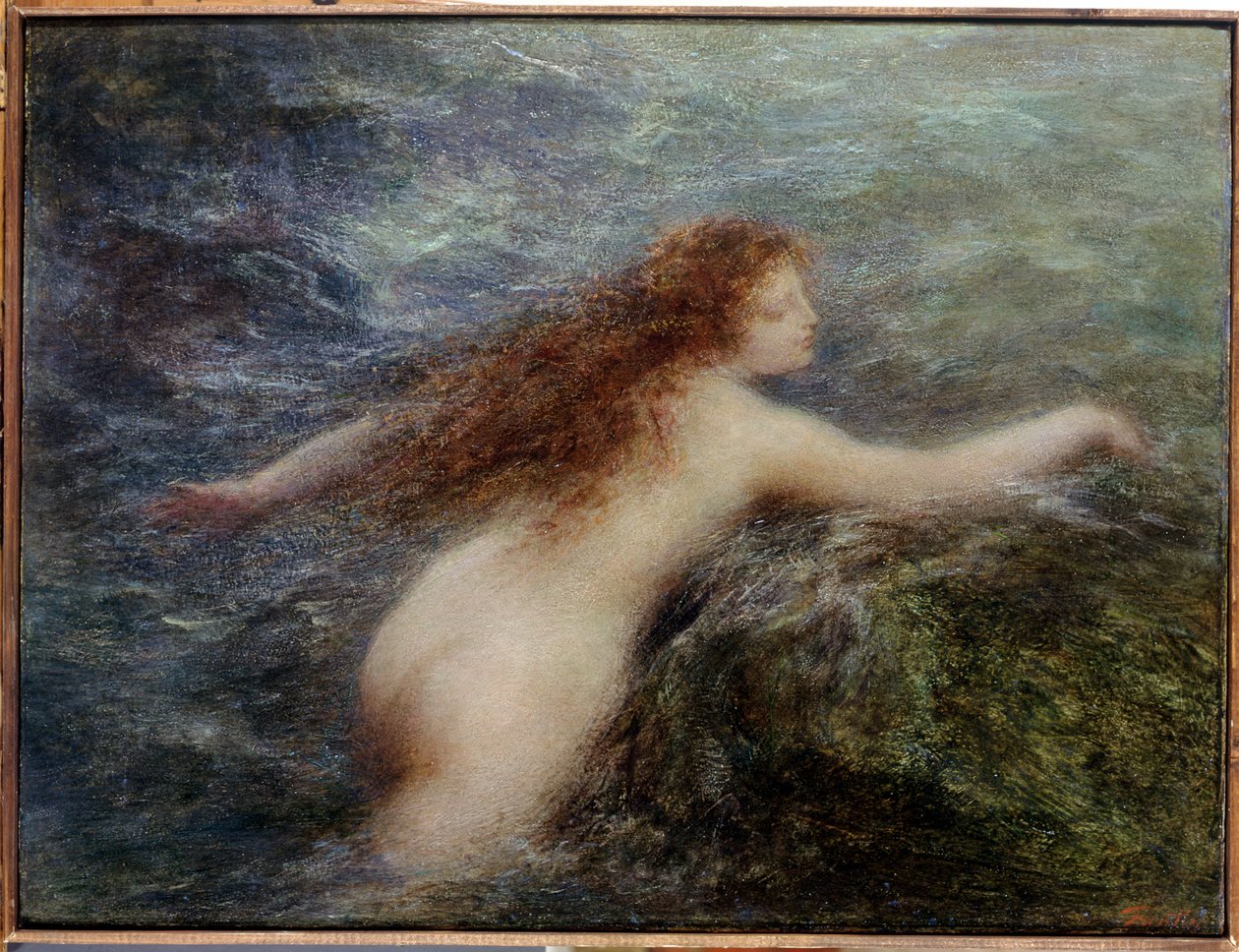 Najada, ok. 1896 autorstwa Ignace Henri Jean Fantin Latour