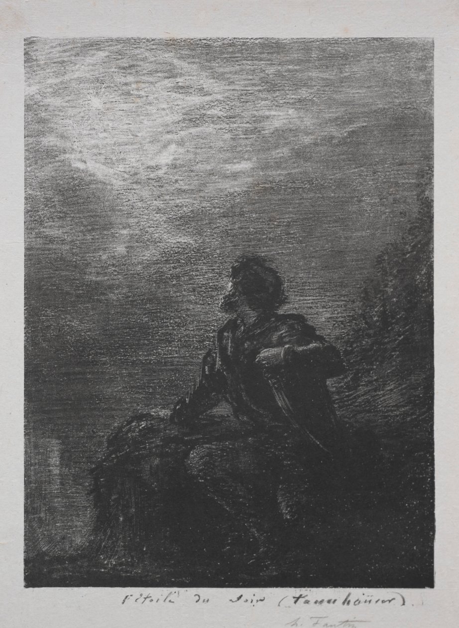 Gwiazda Wieczorna, 1877. autorstwa Ignace Henri Jean Fantin-Latour