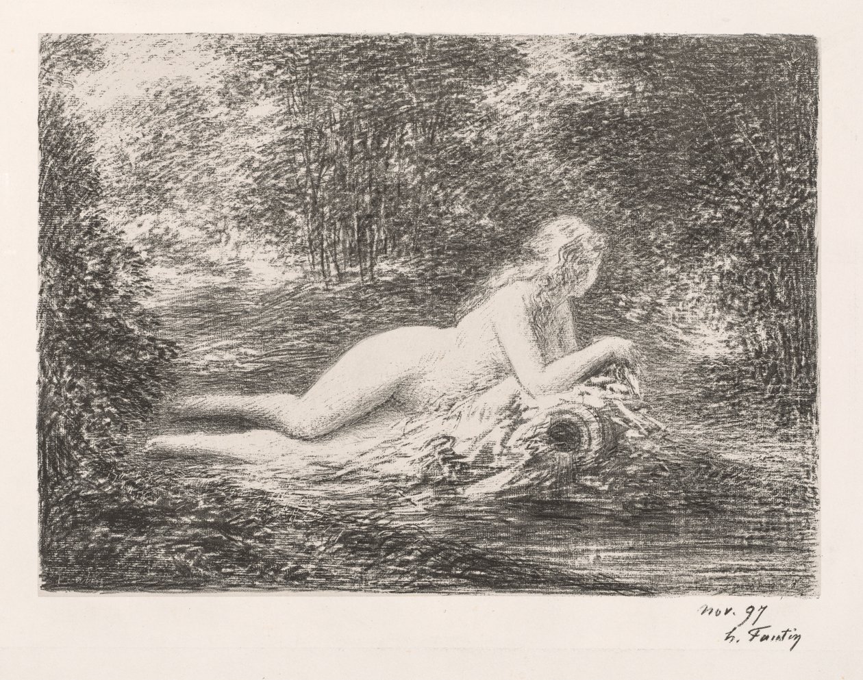 Wiosna, 1897. autorstwa Ignace Henri Jean Fantin Latour