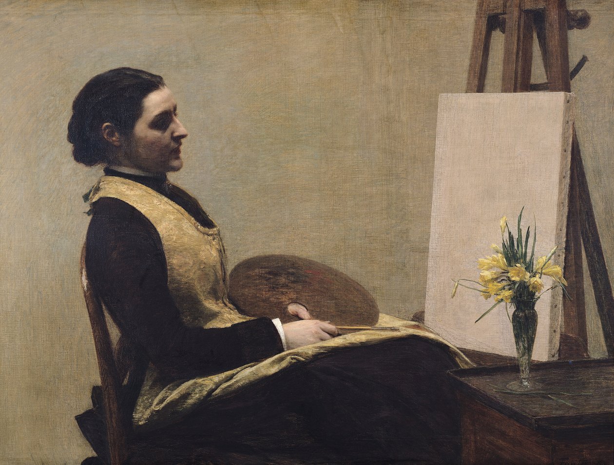 Badania autorstwa Ignace Henri Jean Fantin Latour
