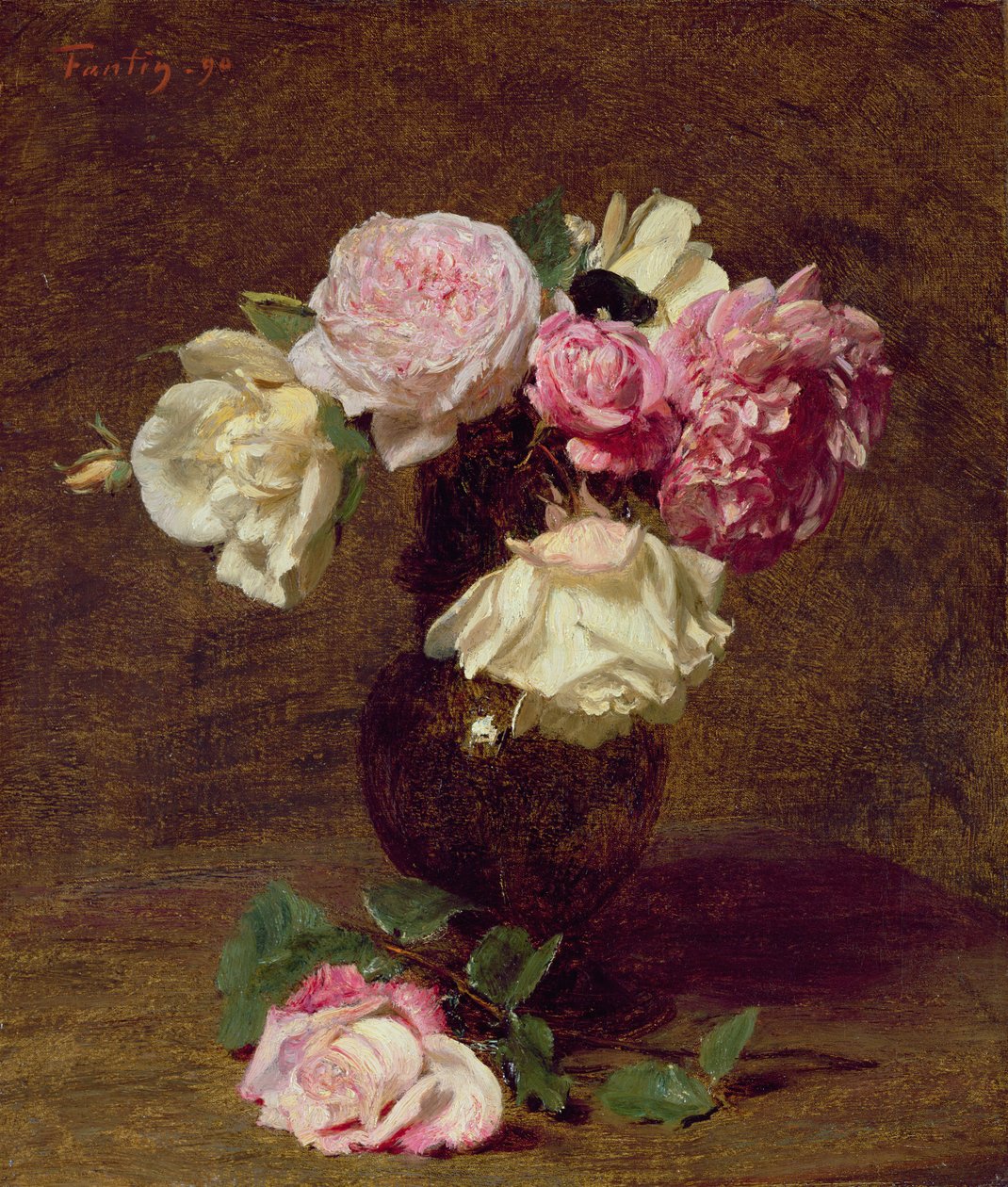 Nieznany obraz autorstwa Ignace Henri Jean Fantin Latour
