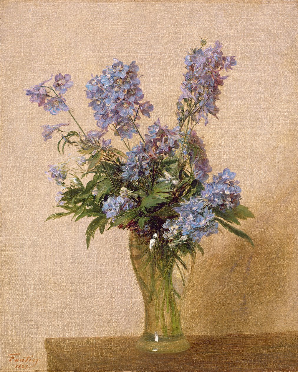 Waza Kolumbin, 1887 autorstwa Ignace Henri Jean Fantin Latour