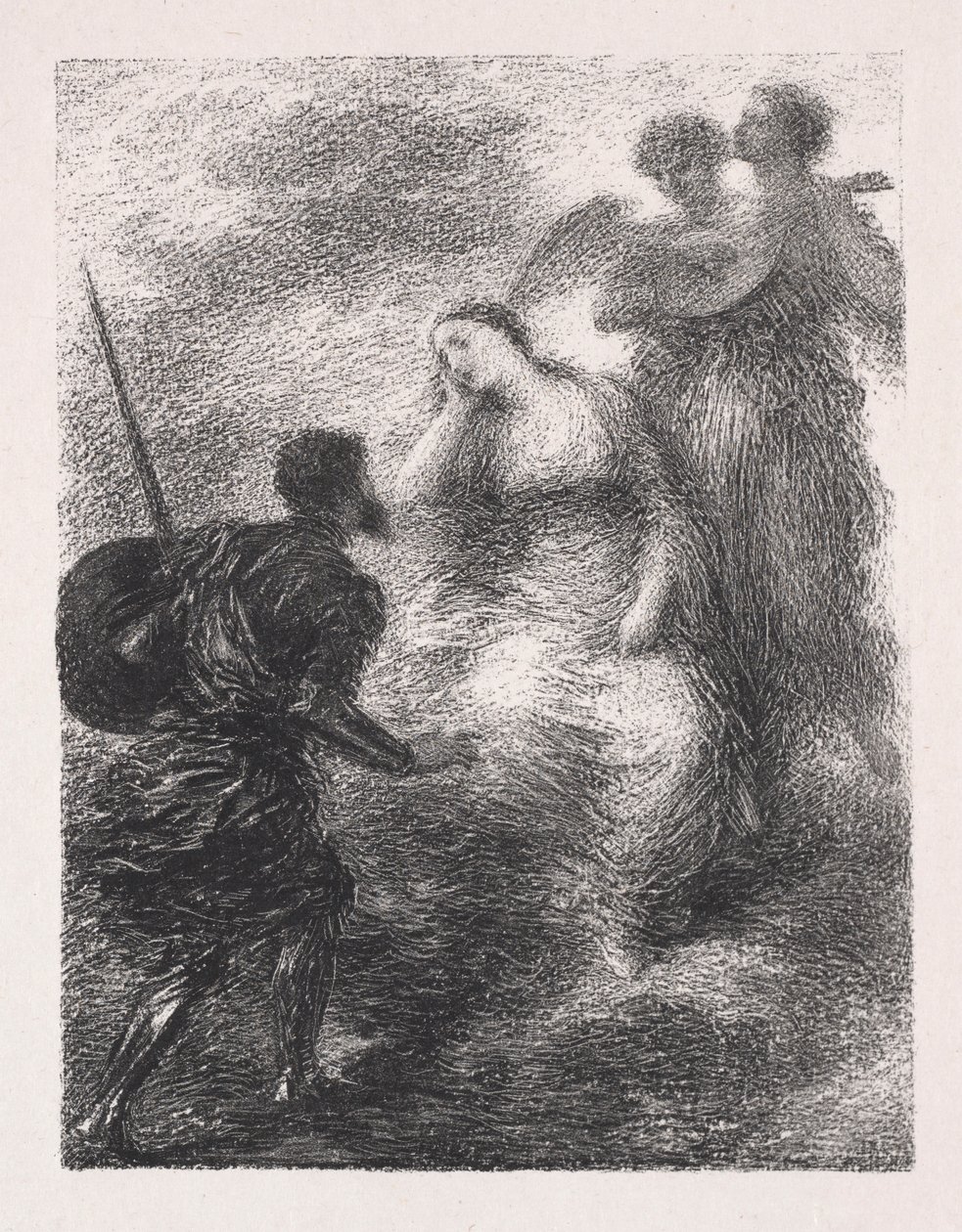 Wizja, 1895. autorstwa Ignace Henri Jean Fantin Latour