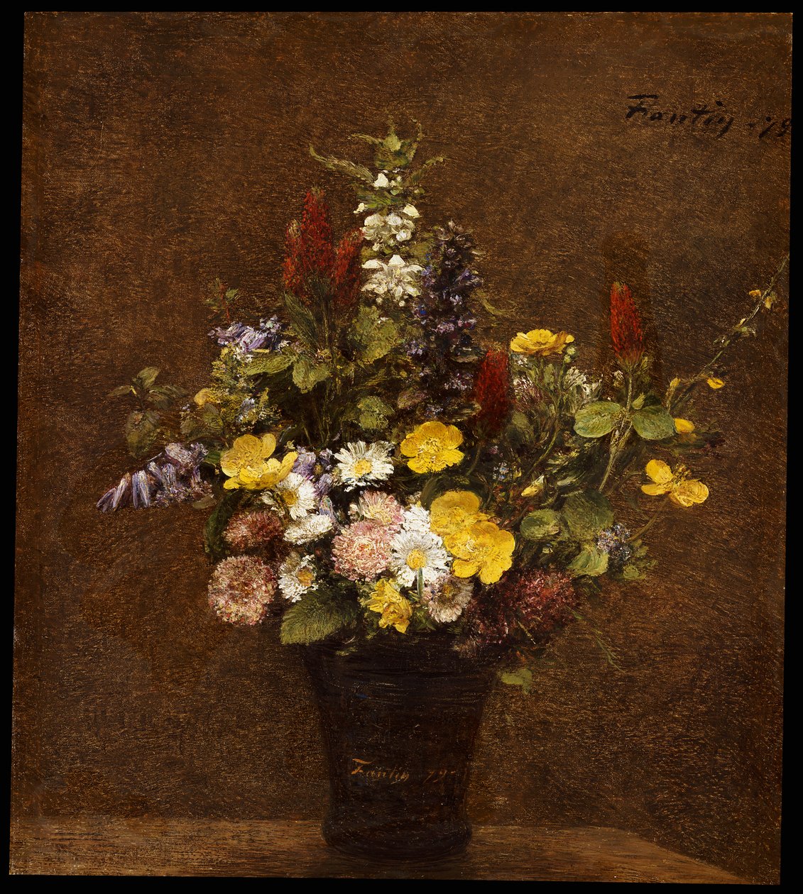Dzikie Kwiaty autorstwa Ignace Henri Jean Fantin Latour