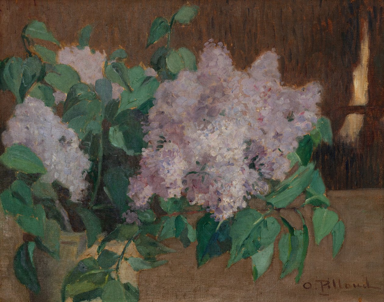 Liliowy (olej na płótnie) autorstwa Ignace Nazaire Oswald Pilloud