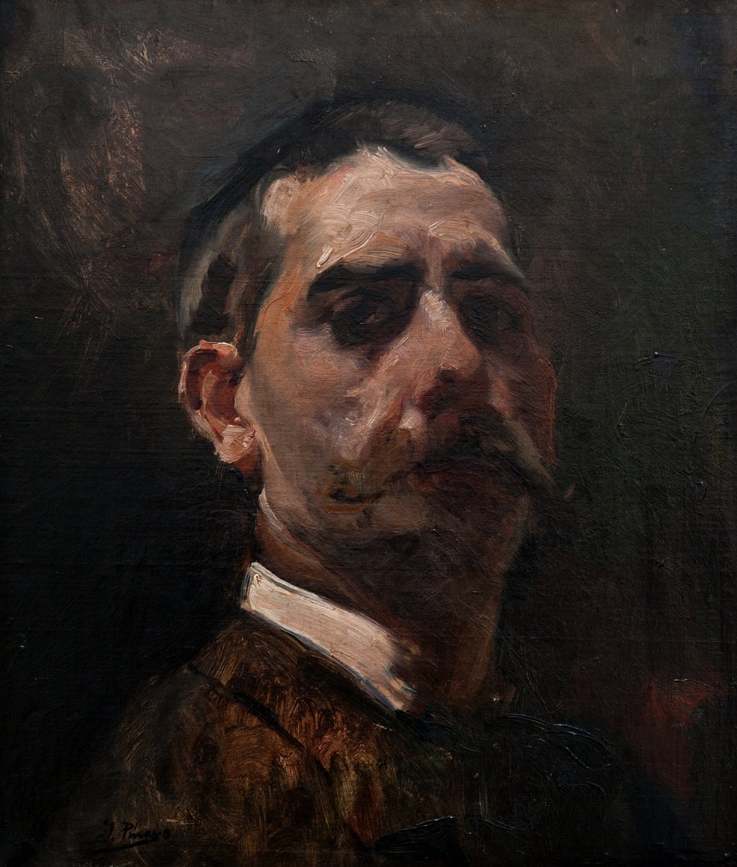 Portret autorstwa Ignacio Pinazo Camarlench