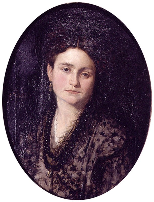 Portret Teresy Martinez autorstwa Ignacio Pinazo Camarlench