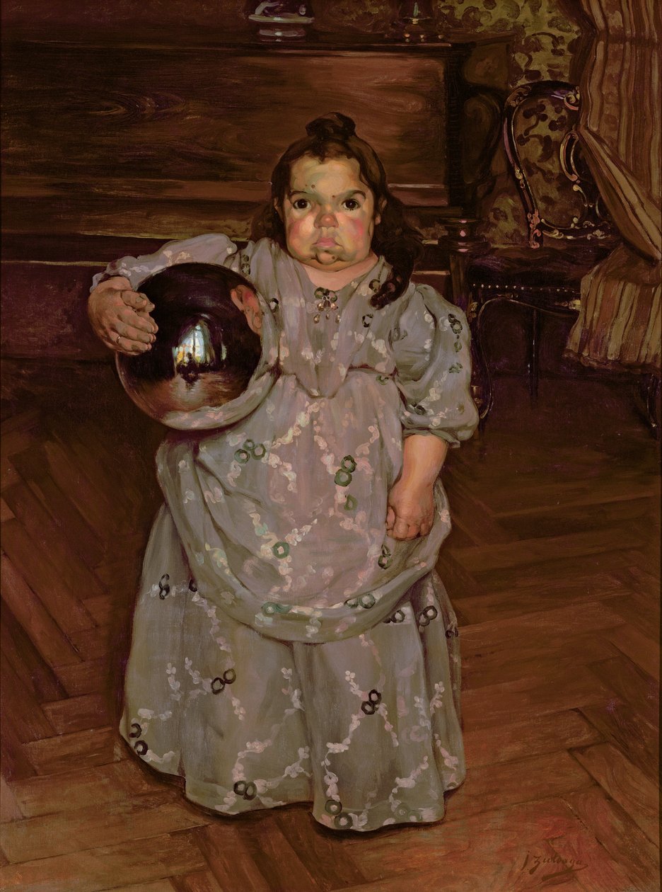 Mercedes karłowata Dona, 1899 r autorstwa Ignacio Zuloaga y Zabaleta