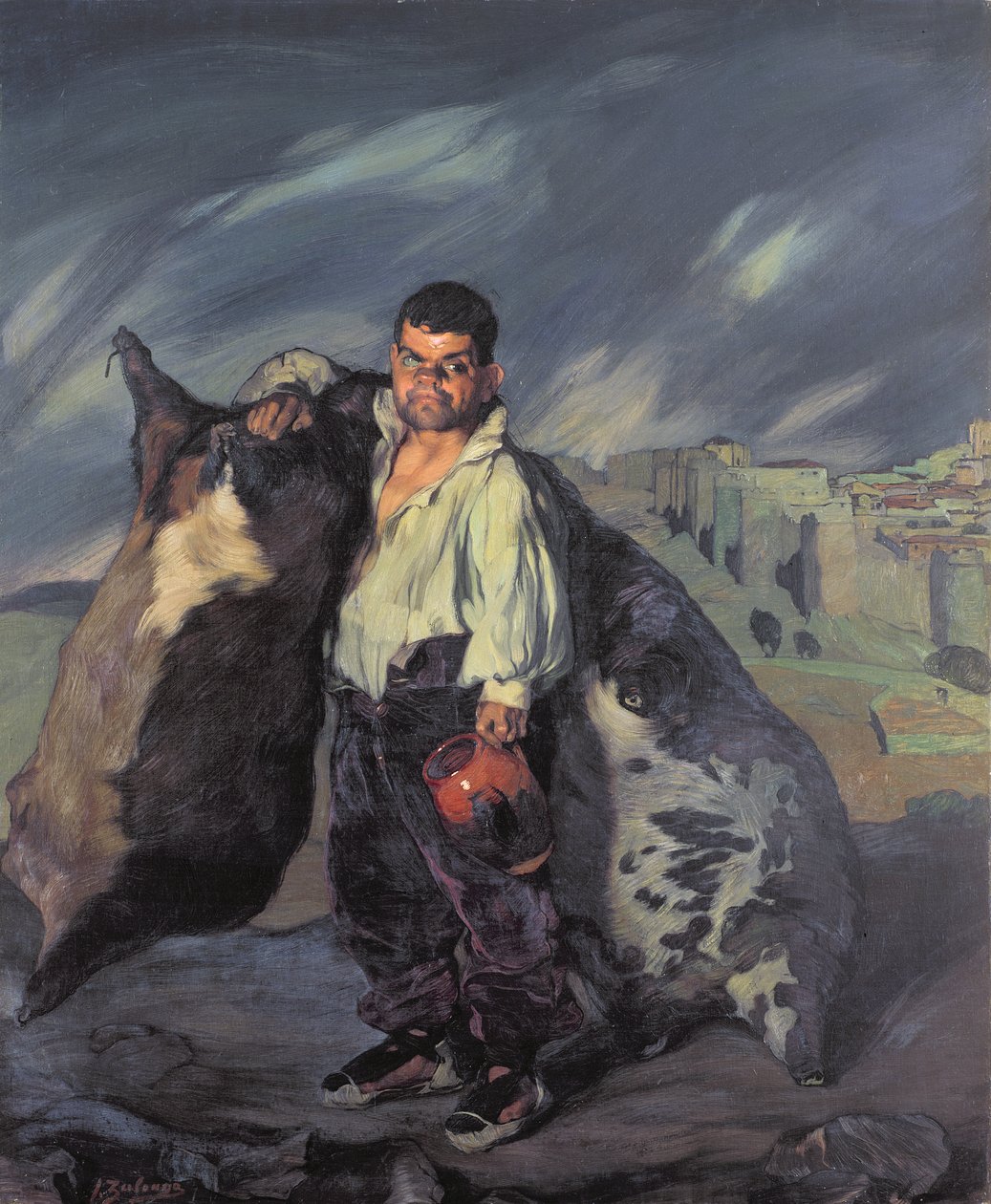 Krasnal Gregory, 1908 autorstwa Ignacio Zuloaga y Zabaleta