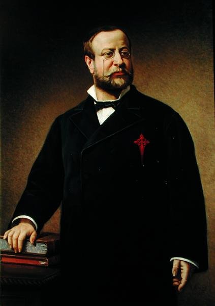 Portret Francisco de Borja Queipo de Llano y Gayoso de los Cobos (olej na płótnie) autorstwa Ignacio Suarez Llanos