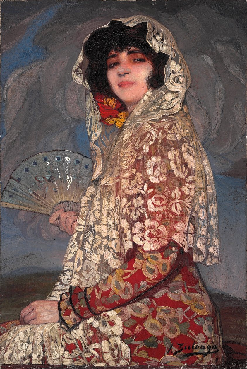Kuzynka Candida, 1918 autorstwa Ignacio Zuloaga y Zabaleta