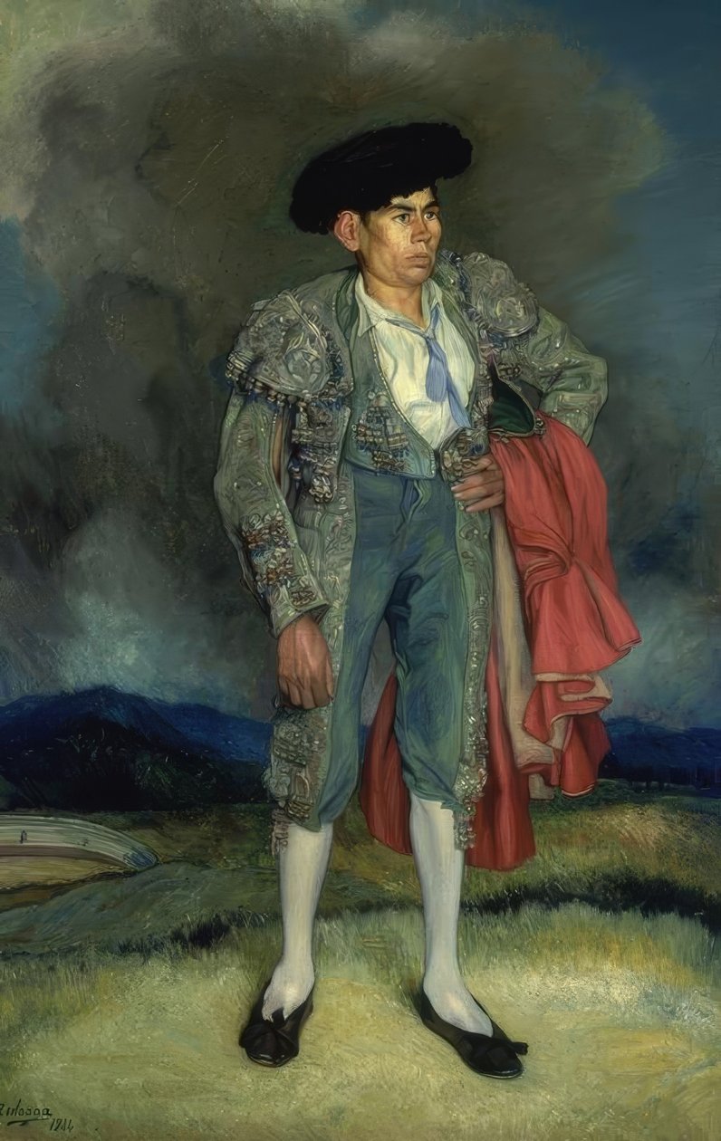 CHEPA Z QUISMONDO - 1944 autorstwa Ignacio Zuloaga y Zabaleta