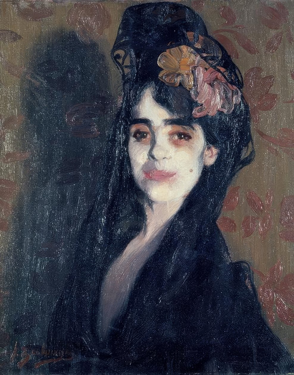 LA EMPOLWADA. Artysta: IGNACIO ZULOAGA. Lokalizacja: KOLEKCJA PRYWATNA, SEWILLA, HISZPANIA autorstwa Ignacio Zuloaga y Zabaleta