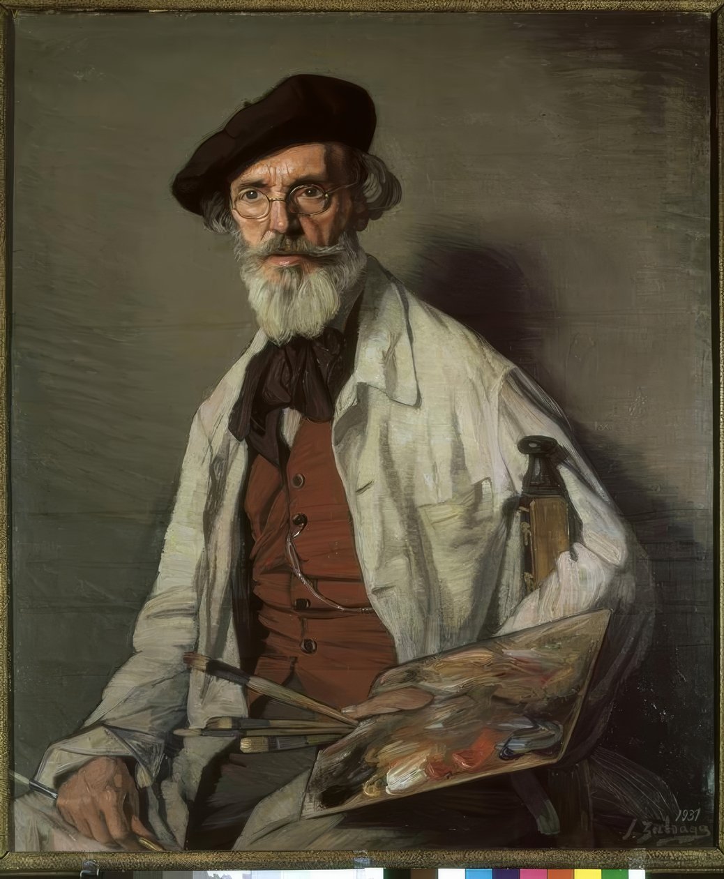 Pablo Uranga, portret / obraz Zuloaga autorstwa Ignacio Zuloaga y Zabaleta
