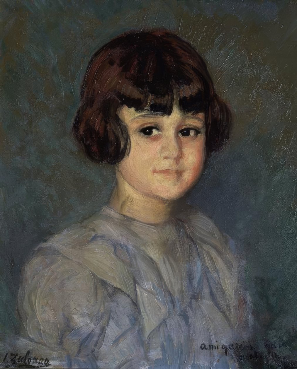 PORTRET JEGO WNUCZKI - XX WIEKU autorstwa Ignacio Zuloaga y Zabaleta