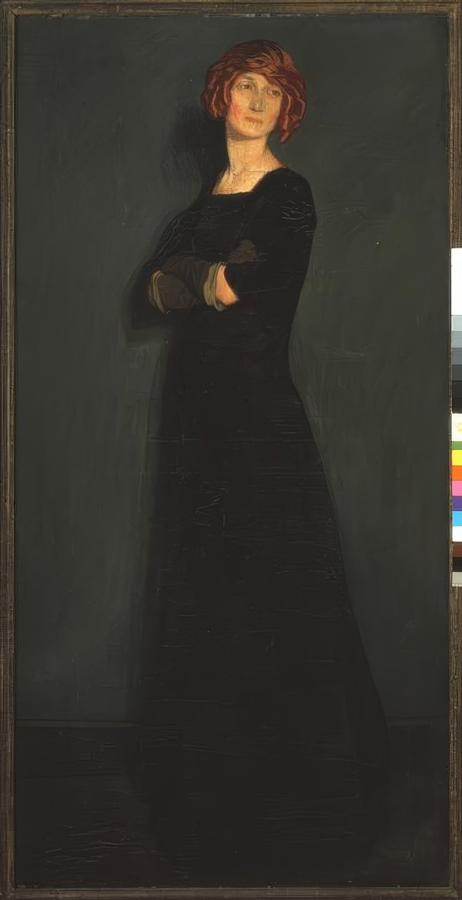 Portret Madame Malinowskiej autorstwa Ignacio Zuloaga y Zabaleta