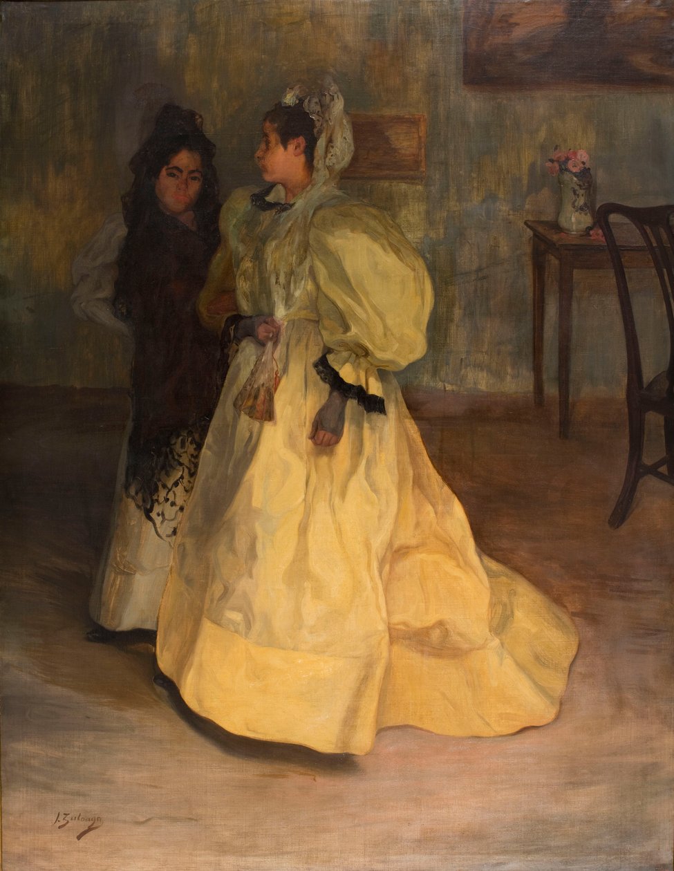 Przyjaciele Przyjaciele, 1896. autorstwa Ignacio Zuloaga y Zabaleto