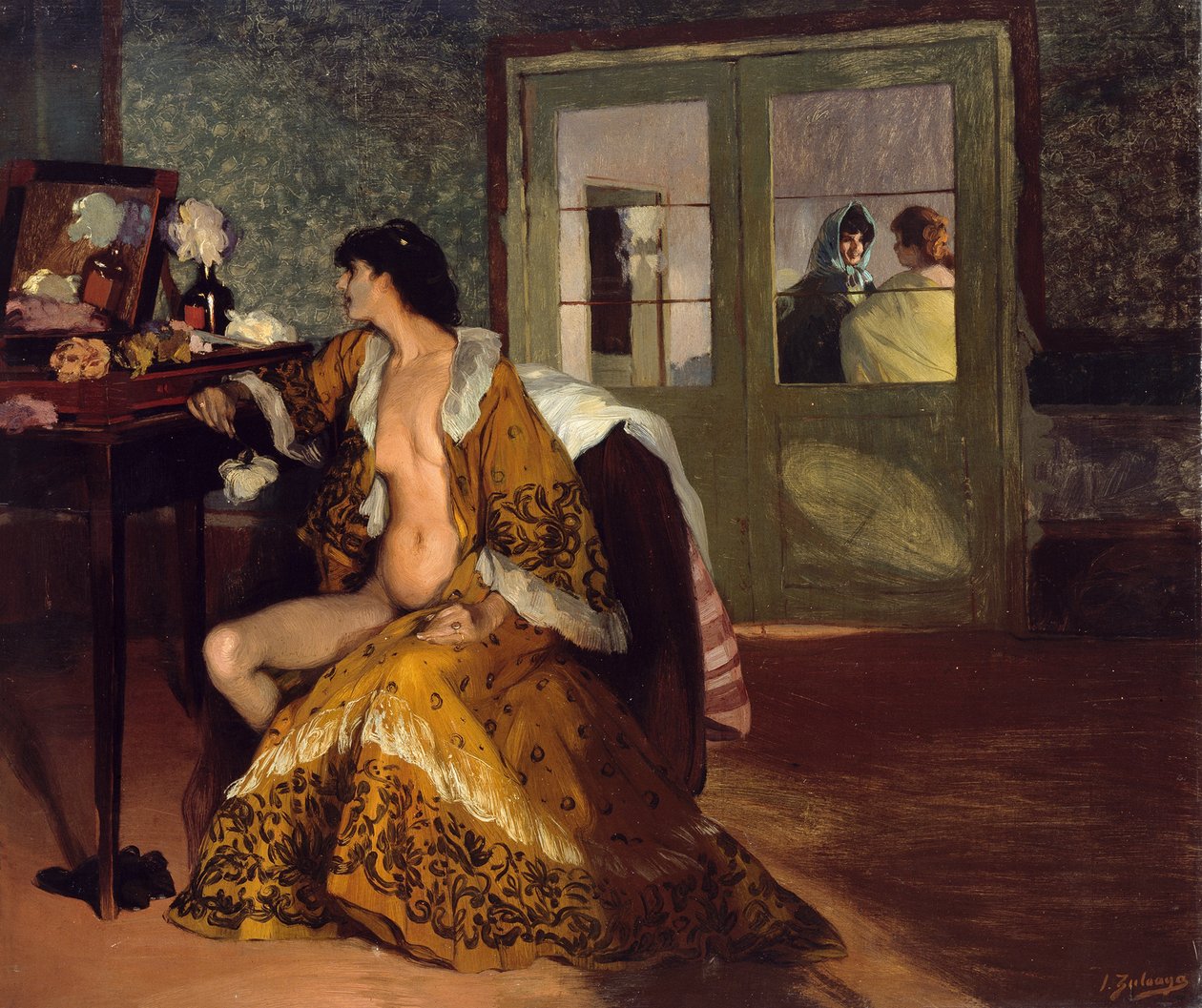 Celestina swatka , 1906. autorstwa Ignacio Zuloaga y Zabaleto