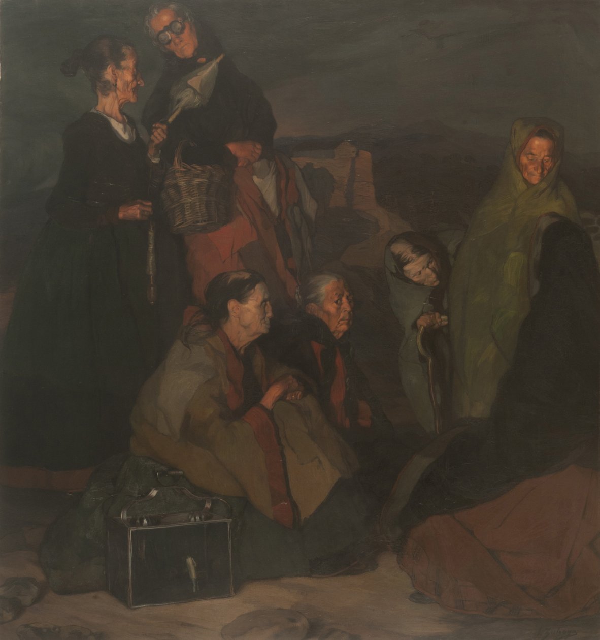 Czarownice z San Millán, 1907. autorstwa Ignacio Zuloaga y Zabaleto