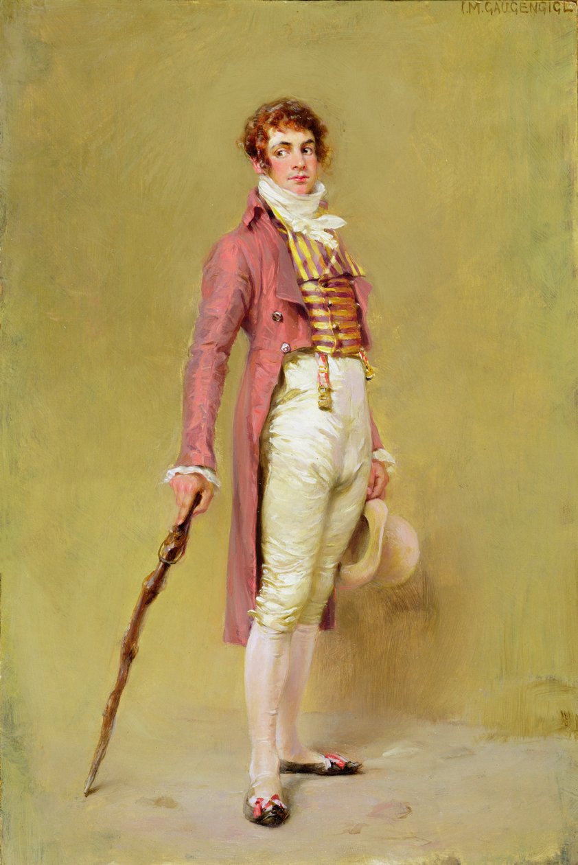 Dandy, 1905 autorstwa Ignaz Marcel Gaugengigl