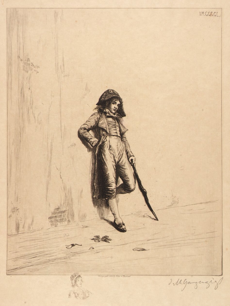 The Loafer autorstwa Ignaz Marcel Gaugengigl