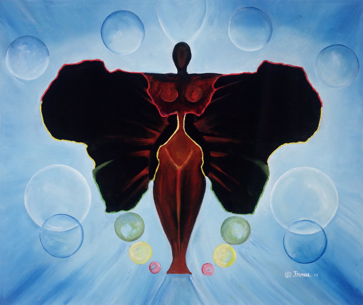 Czarny motyl autorstwa Ikahl Beckford