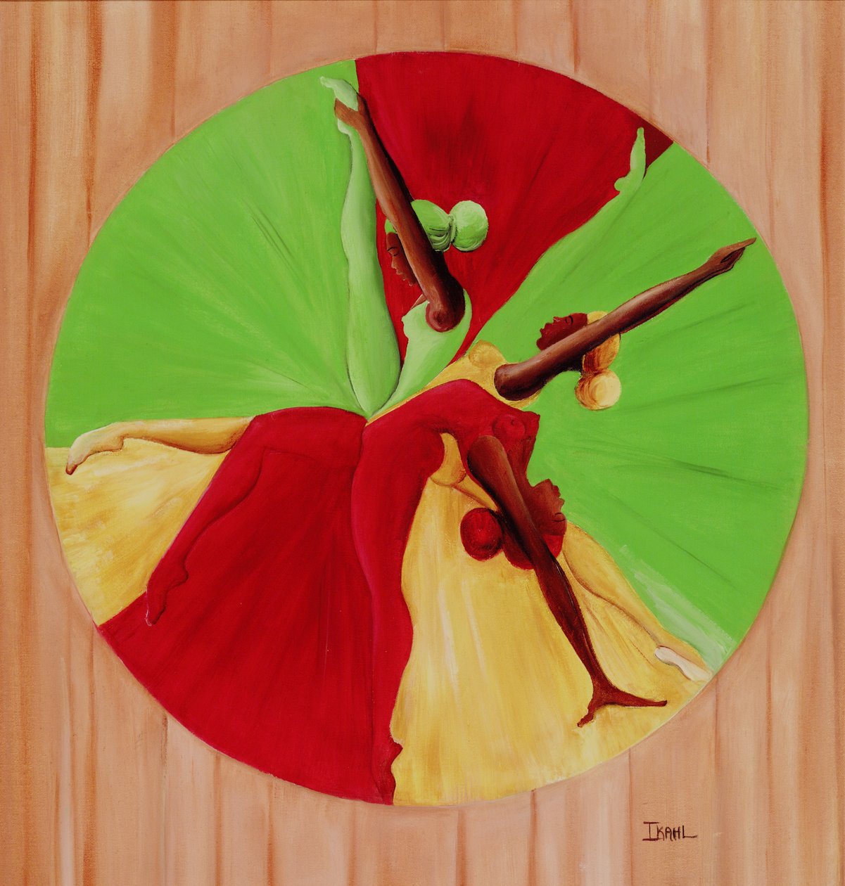 Koło Tańca, 2002 autorstwa Ikahl Beckford