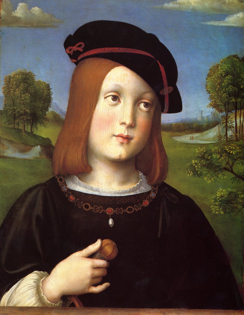 Portret Federico Gonzagi autorstwa Il (1450 1517) Francia