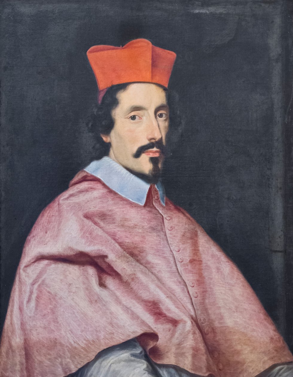 Portret kardynała Neri Corsini seniora autorstwa Il (1639 1709) Baciccio