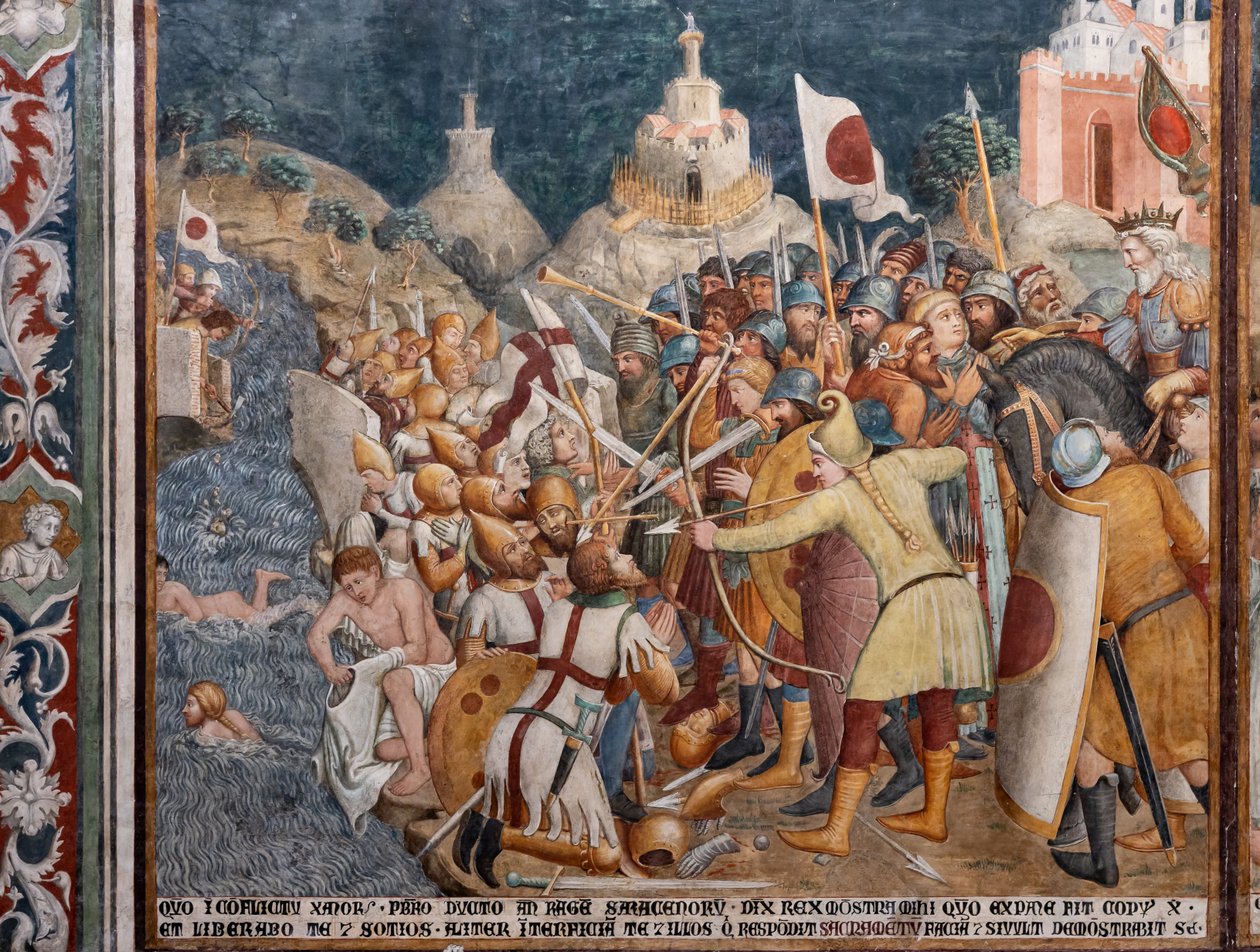Freski, detal autorstwa Ilario and others Ugolino di Prete