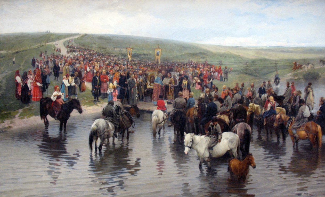 Dzień zmartwychwstania na północy autorstwa Illarion Mikhailovich Pryanishnikov