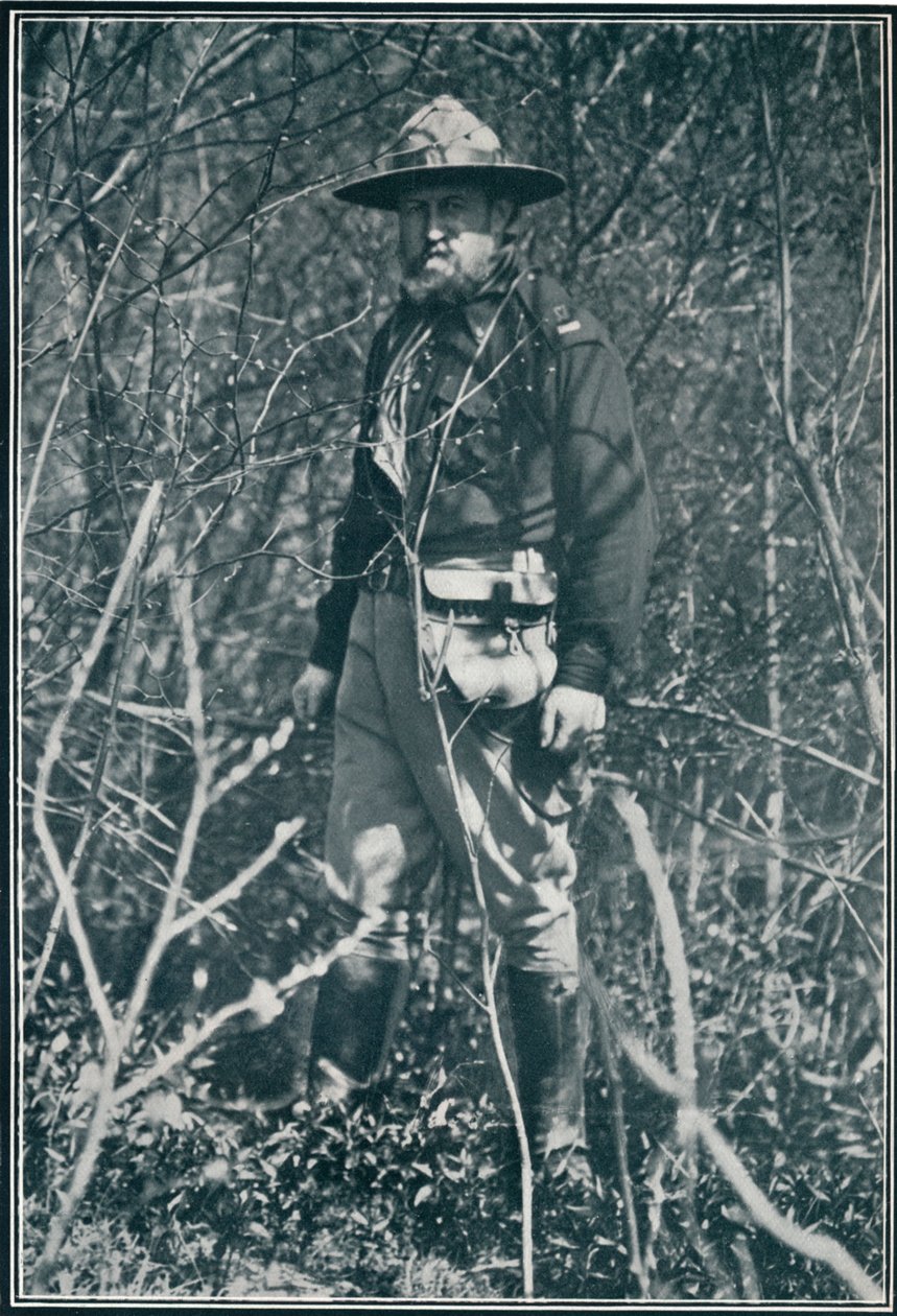 Kwatermistrz Snowden. Oddział Legionu Kresów, c1908 autorstwa Illustrations Bureau