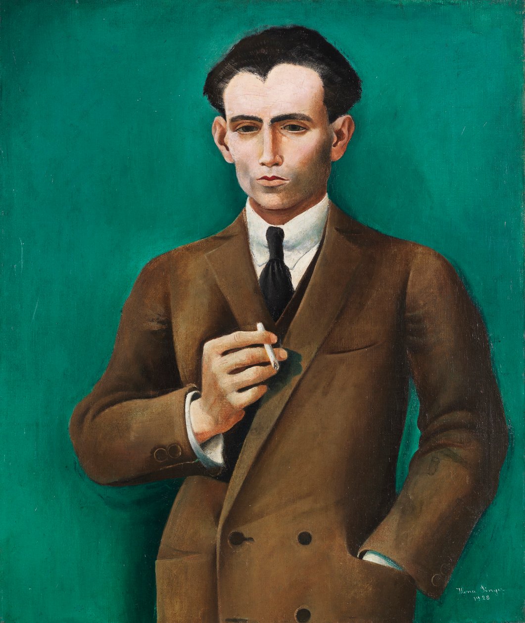 Portret Roberta autorstwa Mendelssohna, 1928. autorstwa Ilona Singer
